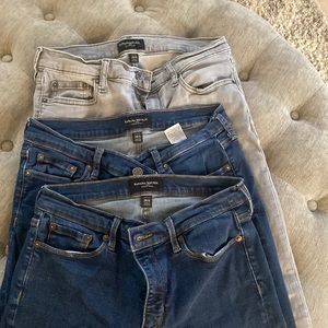 Lot of 3 Banana Republic jeans